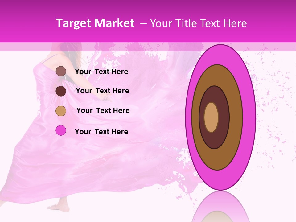 Beautiful Happy Dress PowerPoint Template