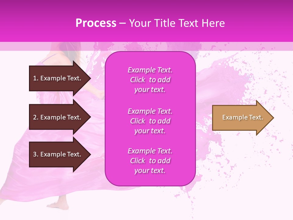 Beautiful Happy Dress PowerPoint Template