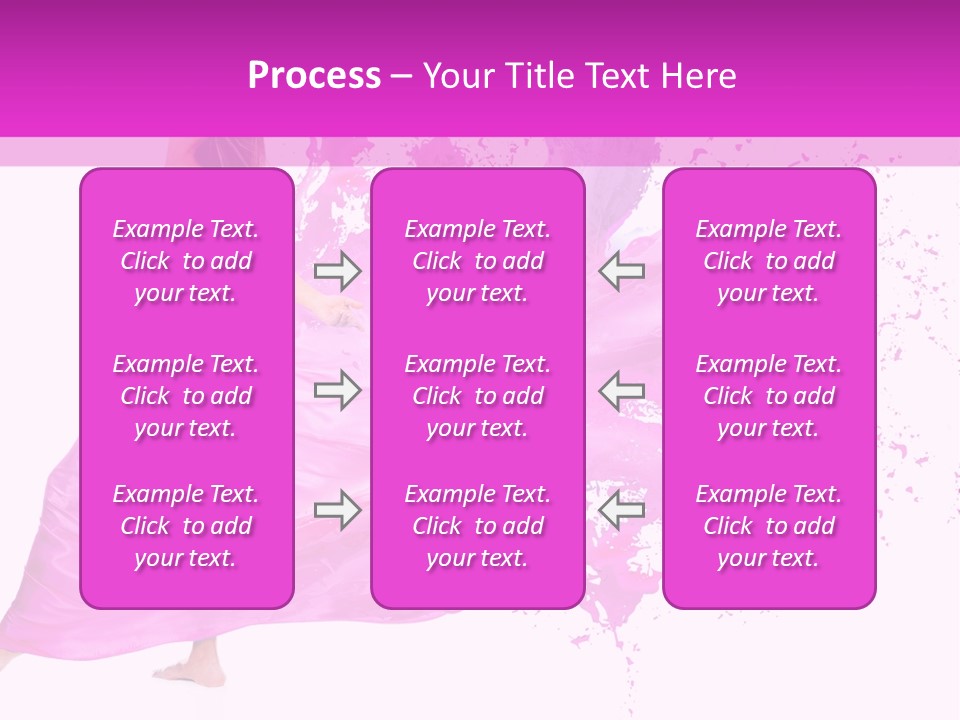 Beautiful Happy Dress PowerPoint Template