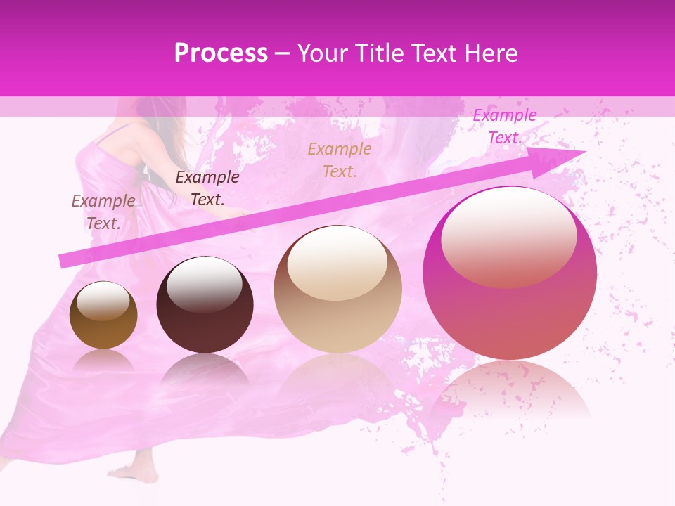 Beautiful Happy Dress PowerPoint Template