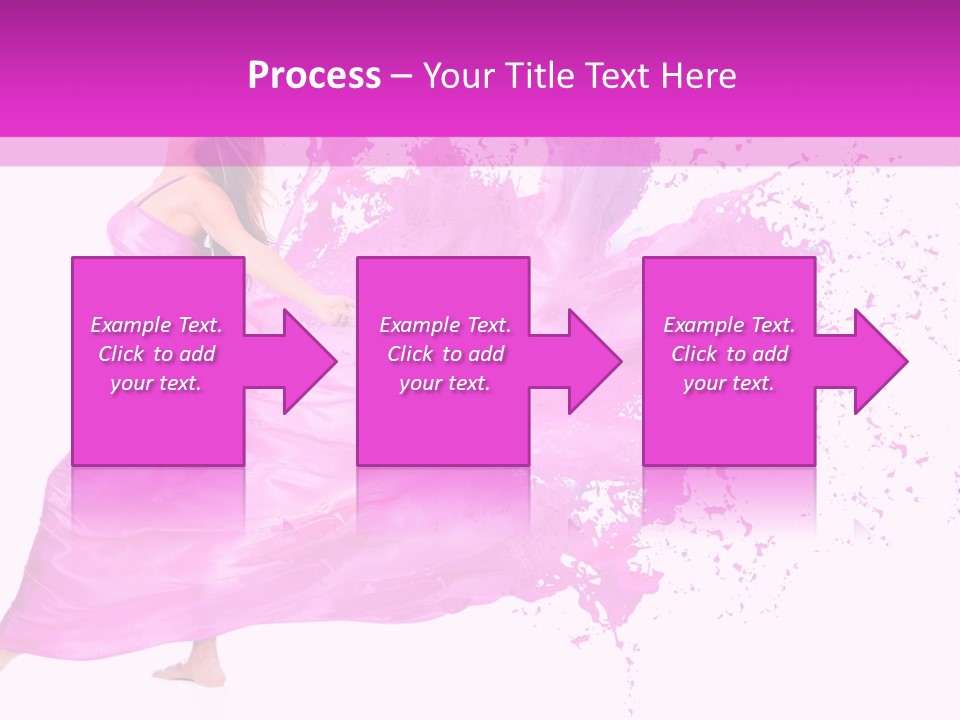 Beautiful Happy Dress PowerPoint Template