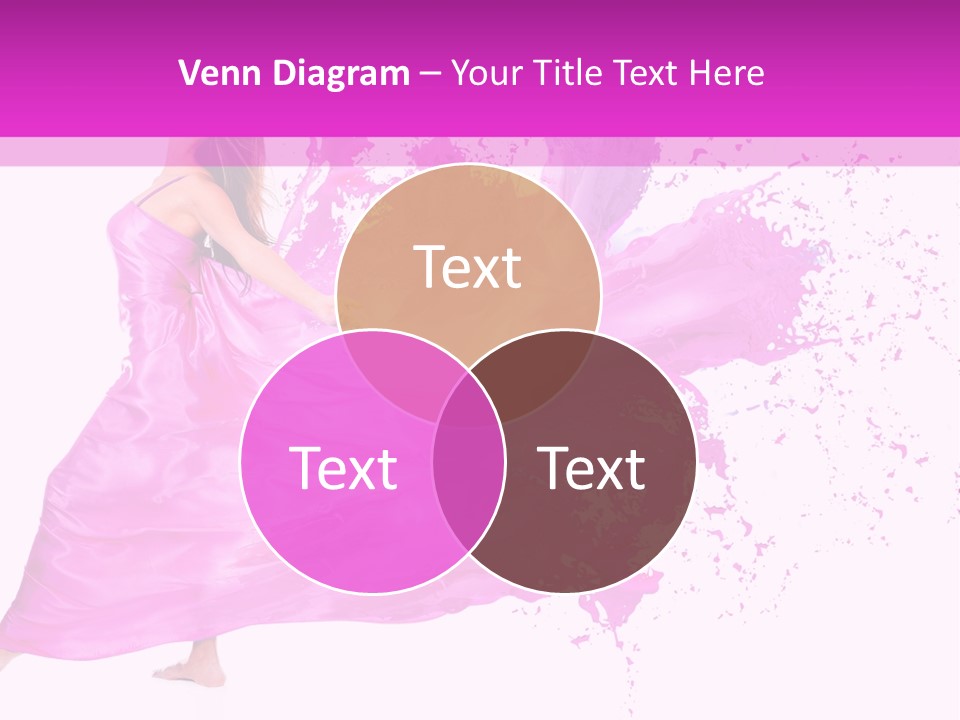 Beautiful Happy Dress PowerPoint Template