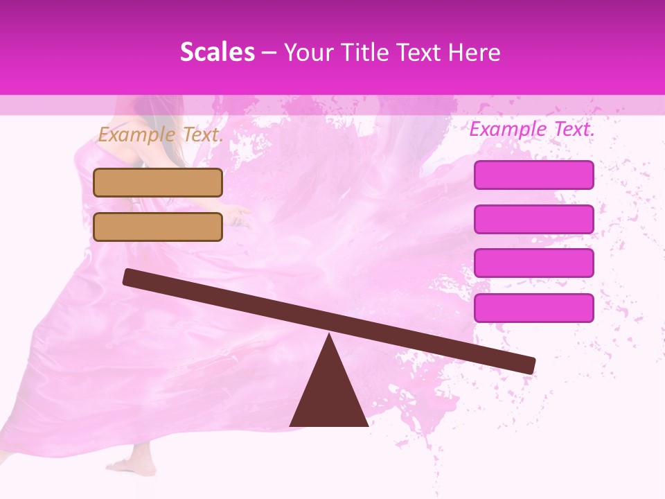 Beautiful Happy Dress PowerPoint Template