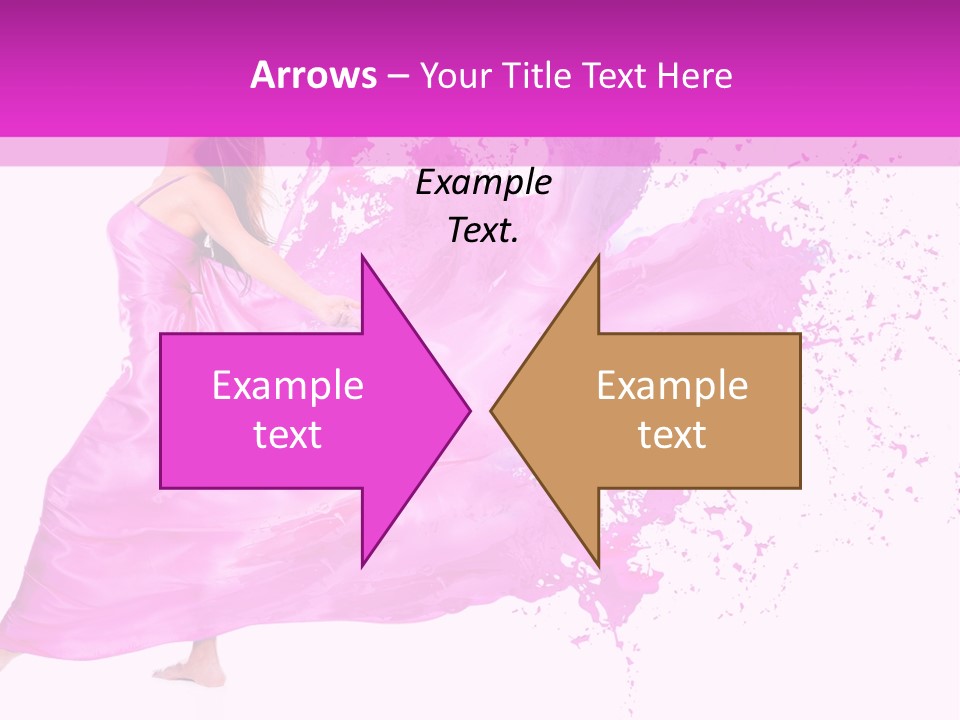 Beautiful Happy Dress PowerPoint Template