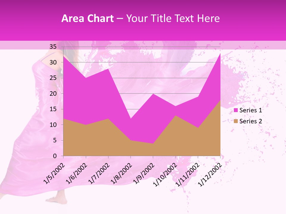 Beautiful Happy Dress PowerPoint Template