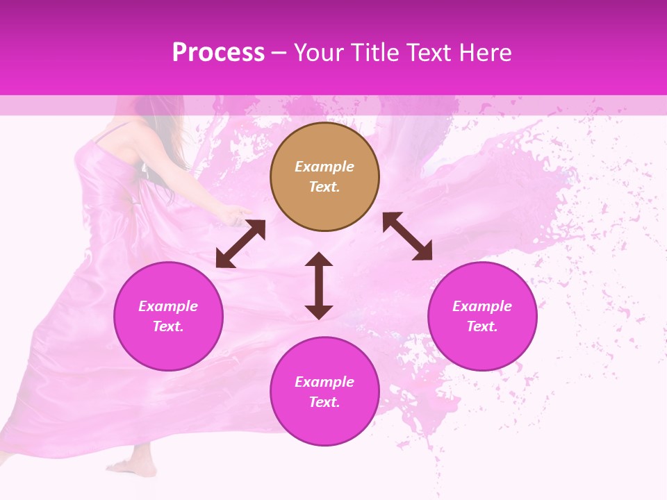 Beautiful Happy Dress PowerPoint Template