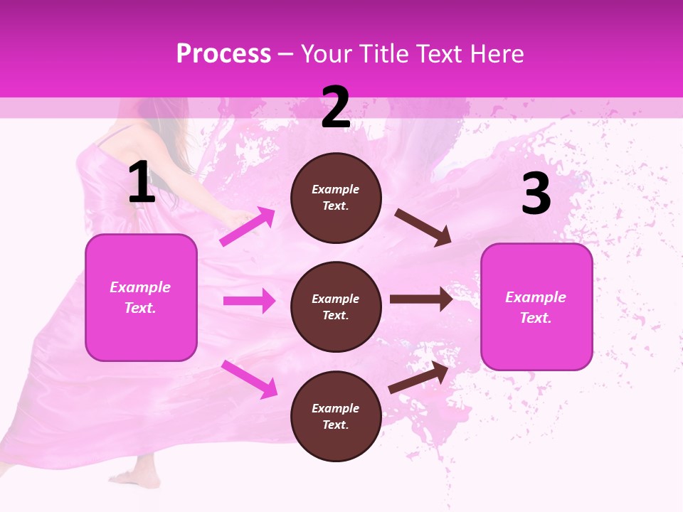 Beautiful Happy Dress PowerPoint Template
