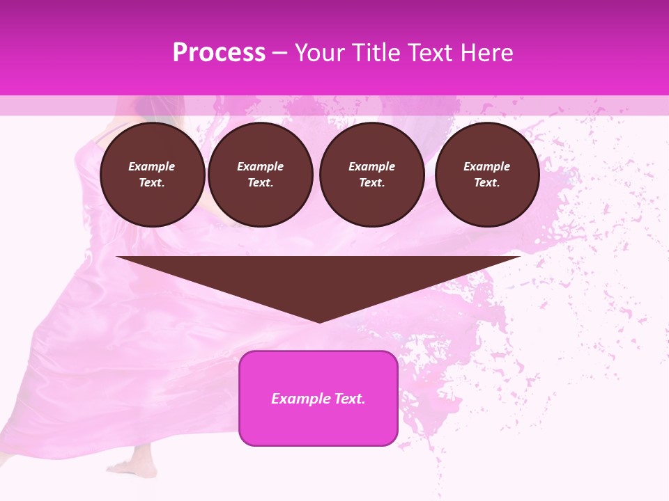 Beautiful Happy Dress PowerPoint Template