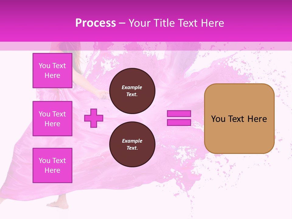 Beautiful Happy Dress PowerPoint Template