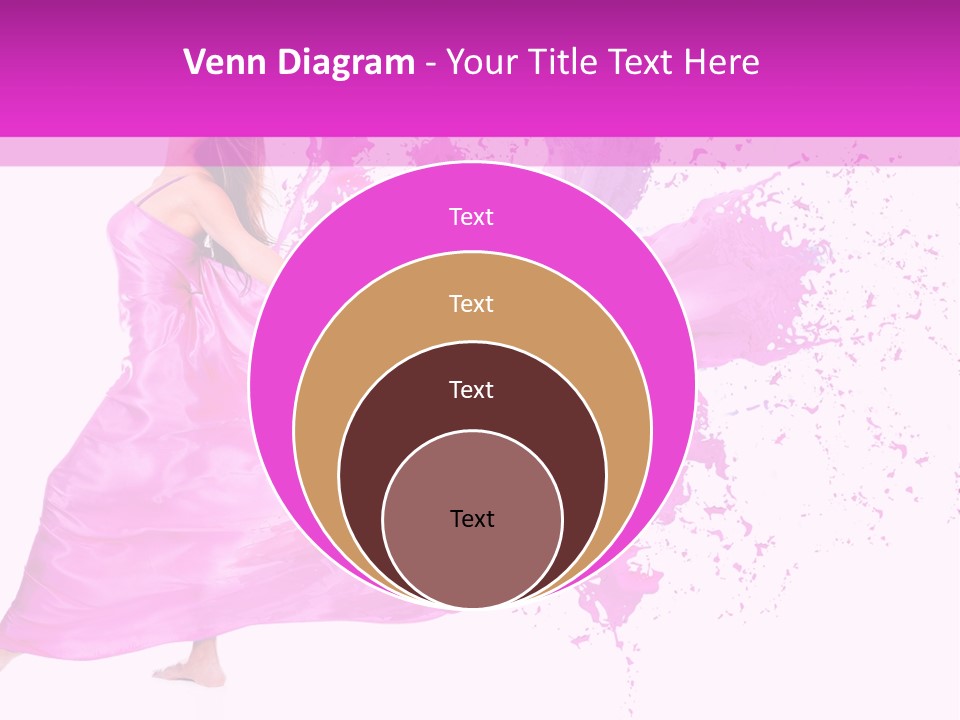 Beautiful Happy Dress PowerPoint Template