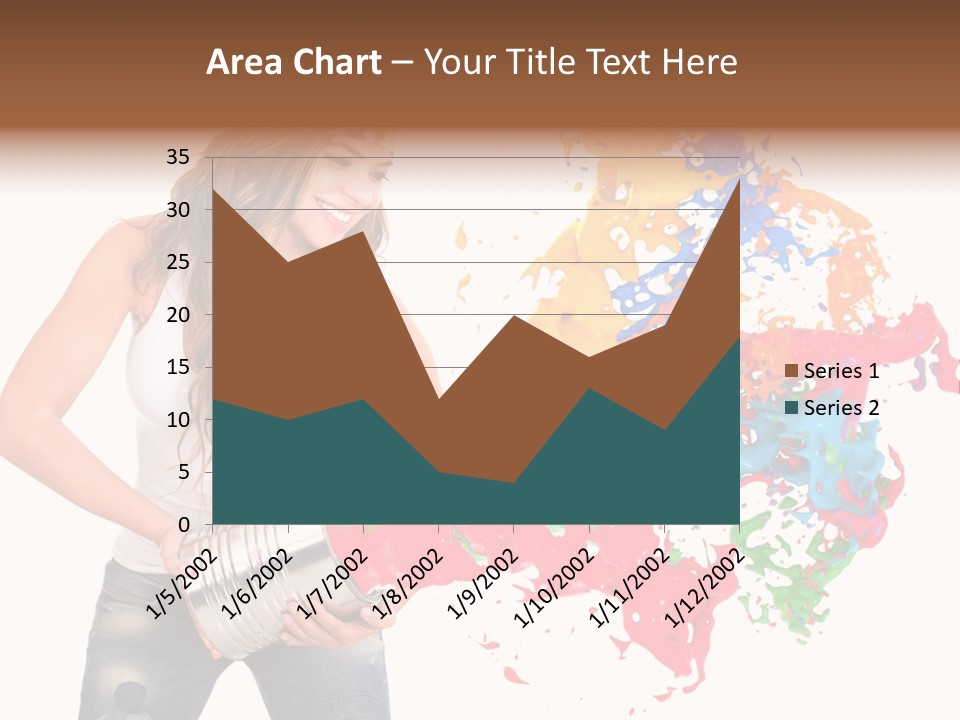 Fun White Colorful PowerPoint Template