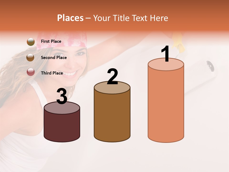 Painter Happy Attractive PowerPoint Template