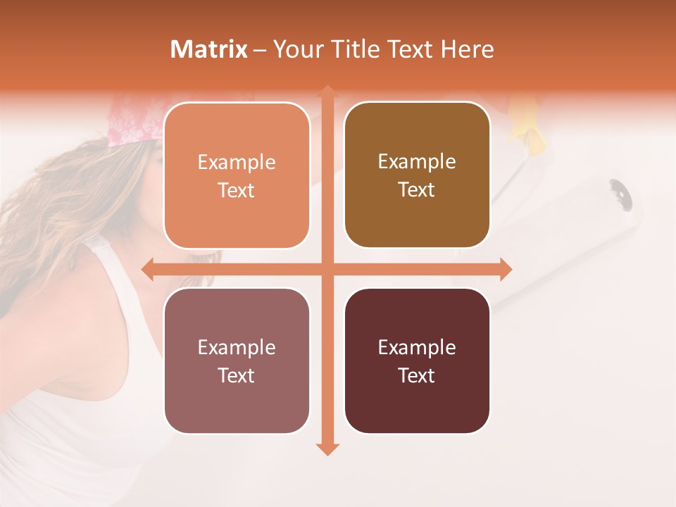 Painter Happy Attractive PowerPoint Template