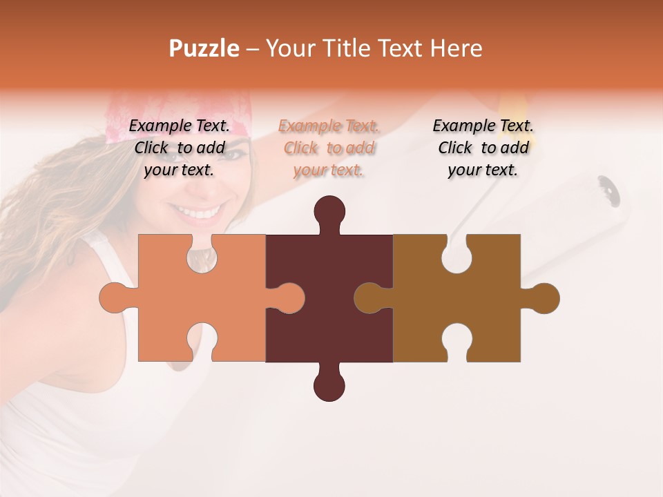 Painter Happy Attractive PowerPoint Template