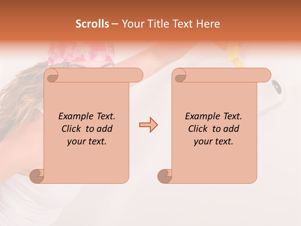 Painter Happy Attractive PowerPoint Template