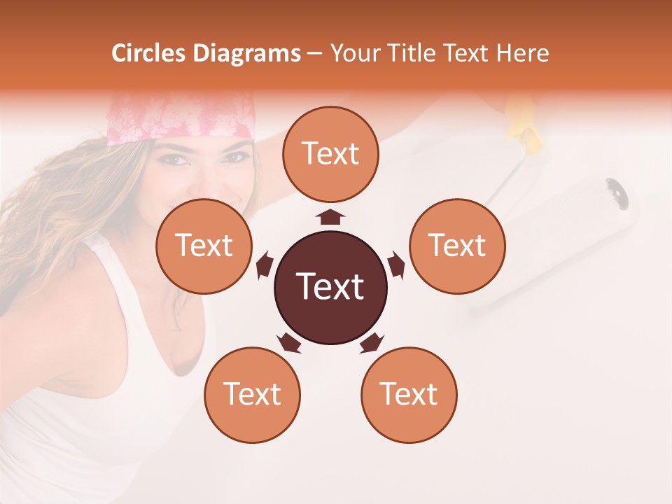 Painter Happy Attractive PowerPoint Template