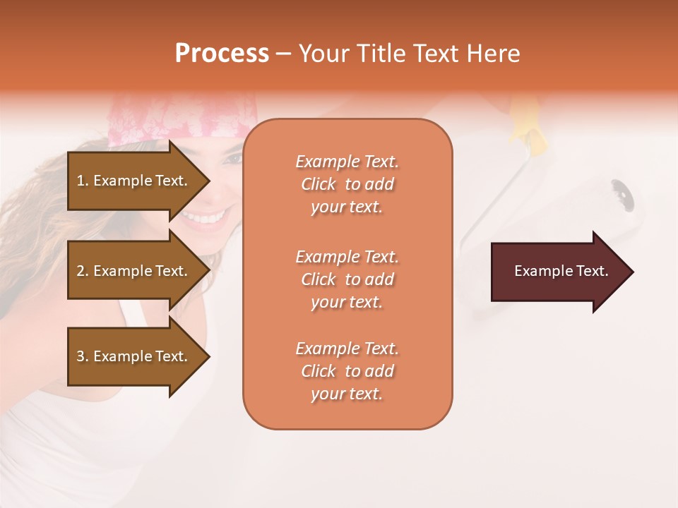 Painter Happy Attractive PowerPoint Template