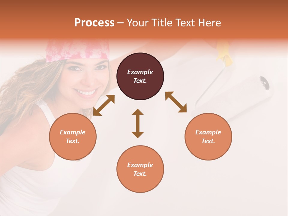 Painter Happy Attractive PowerPoint Template