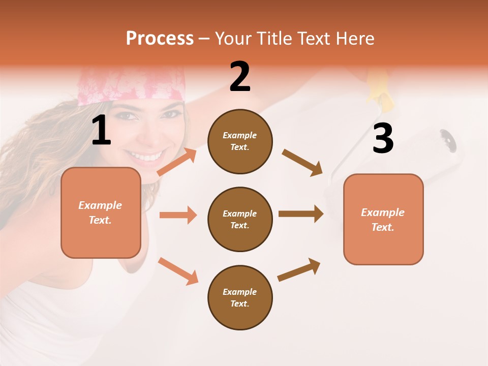 Painter Happy Attractive PowerPoint Template