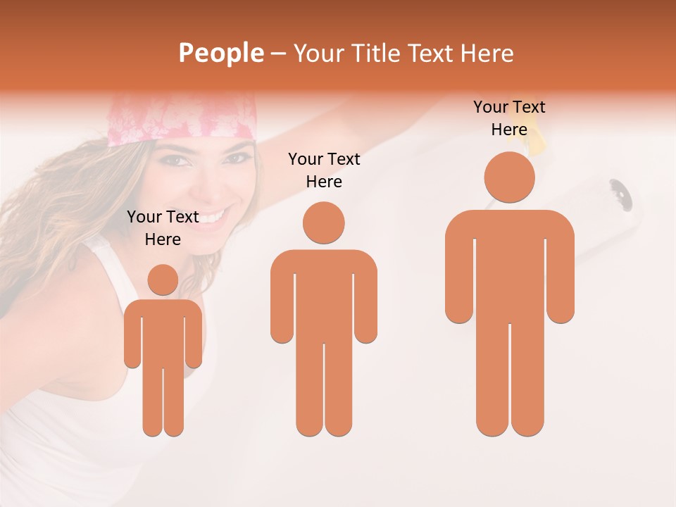 Painter Happy Attractive PowerPoint Template