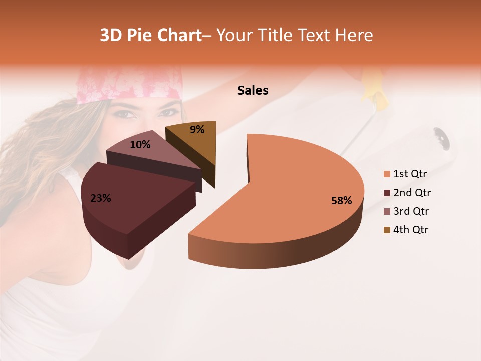 Painter Happy Attractive PowerPoint Template