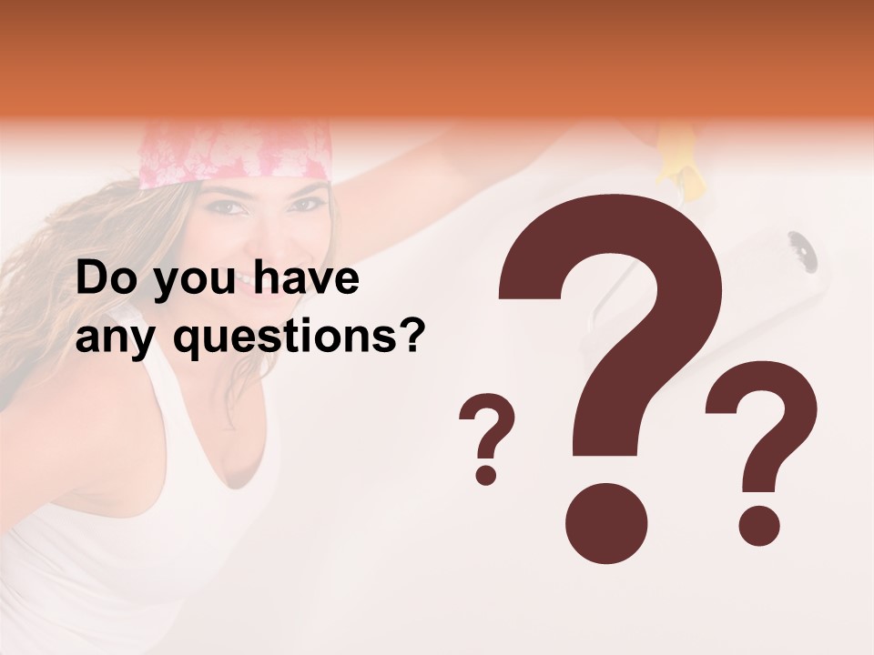 Painter Happy Attractive PowerPoint Template