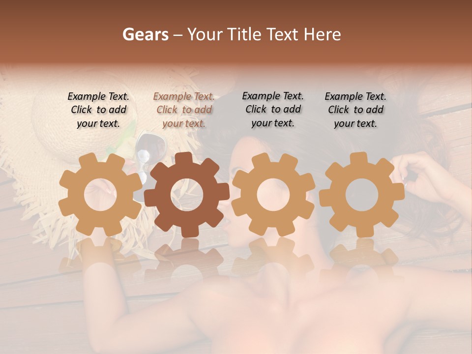 Face Shore Beautiful PowerPoint Template