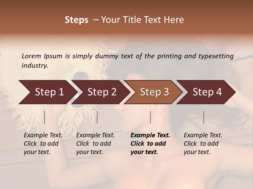 Face Shore Beautiful PowerPoint Template