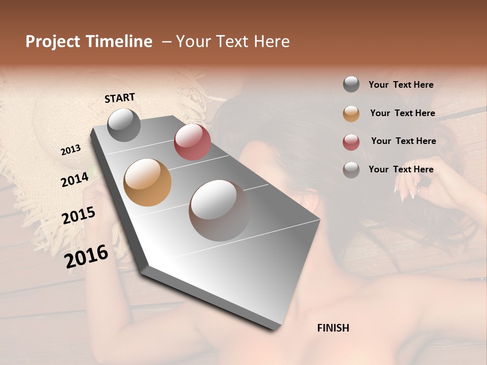 Face Shore Beautiful PowerPoint Template