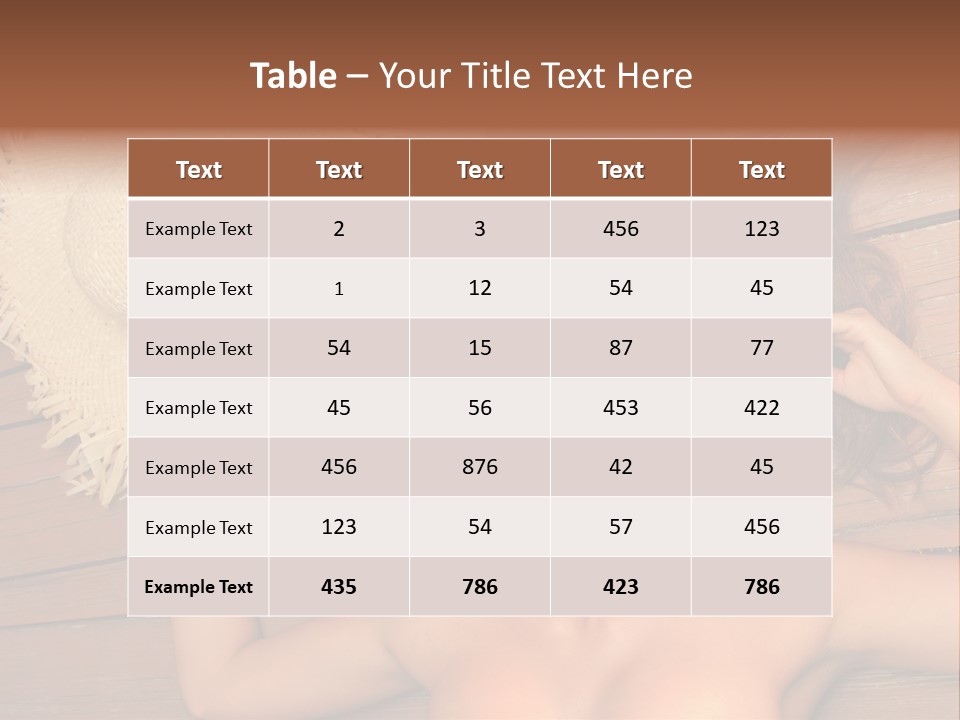 Face Shore Beautiful PowerPoint Template