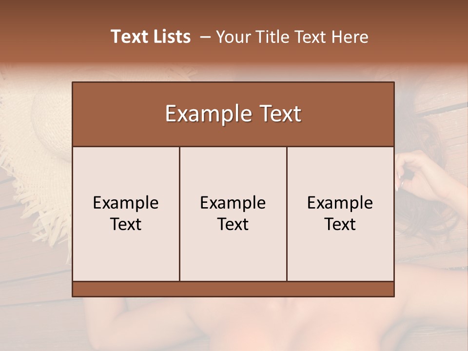 Face Shore Beautiful PowerPoint Template