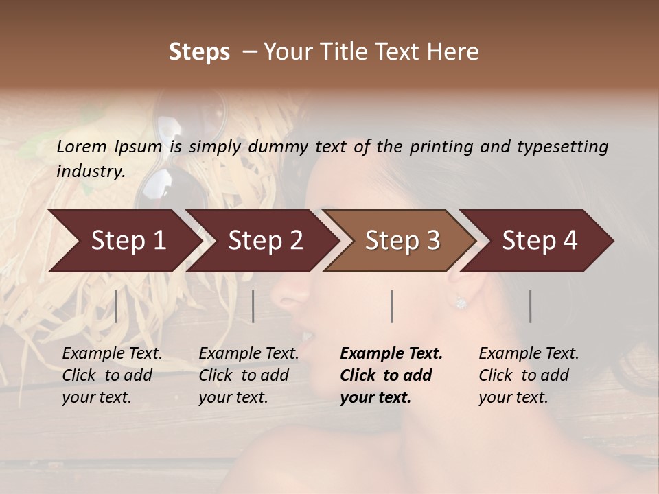 Shadow Beautiful Rest PowerPoint Template