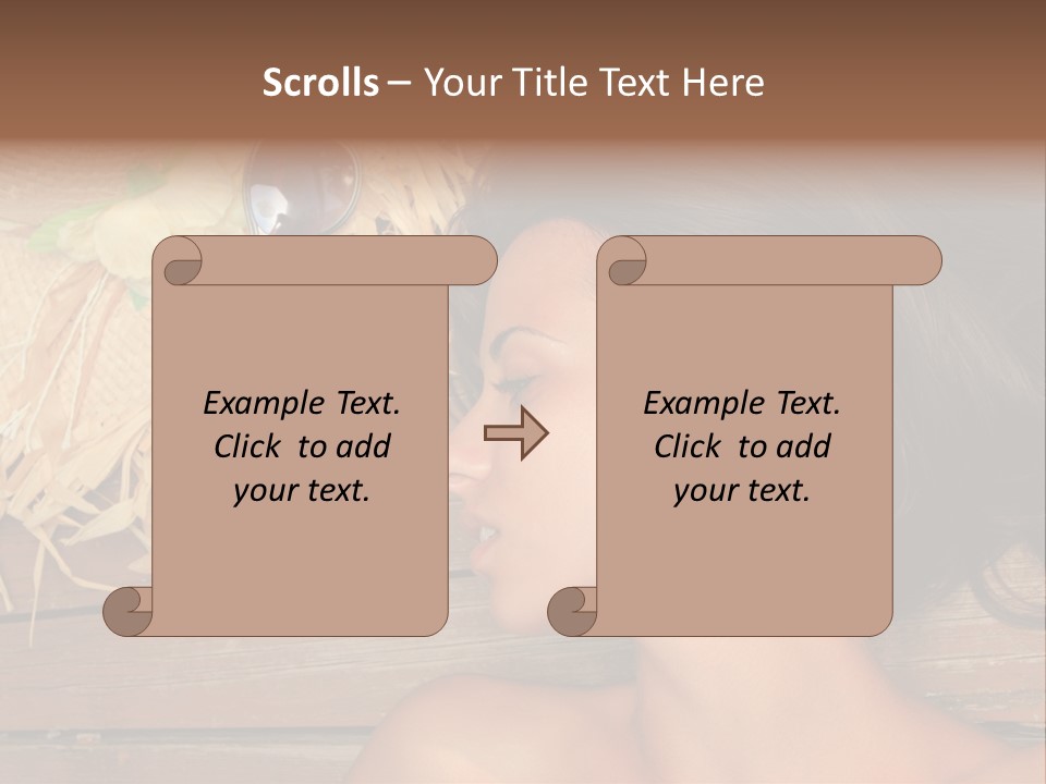 Shadow Beautiful Rest PowerPoint Template