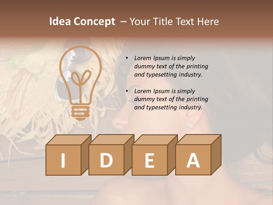 Shadow Beautiful Rest PowerPoint Template