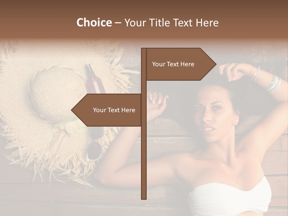 Sand Head And Shoulders Cute PowerPoint Template