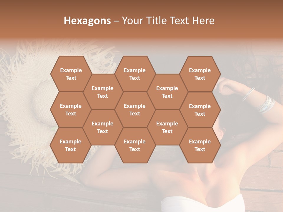 Coast Straw And PowerPoint Template