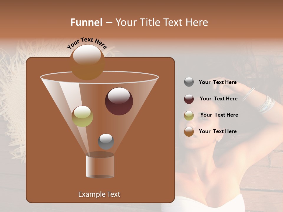 Coast Straw And PowerPoint Template