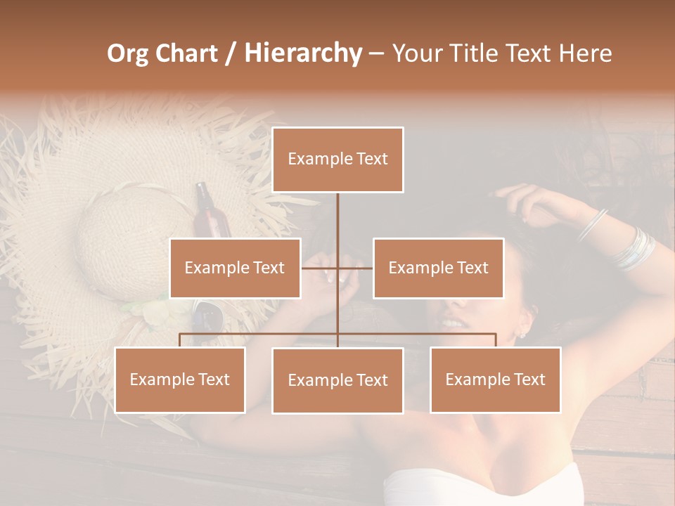 Coast Straw And PowerPoint Template