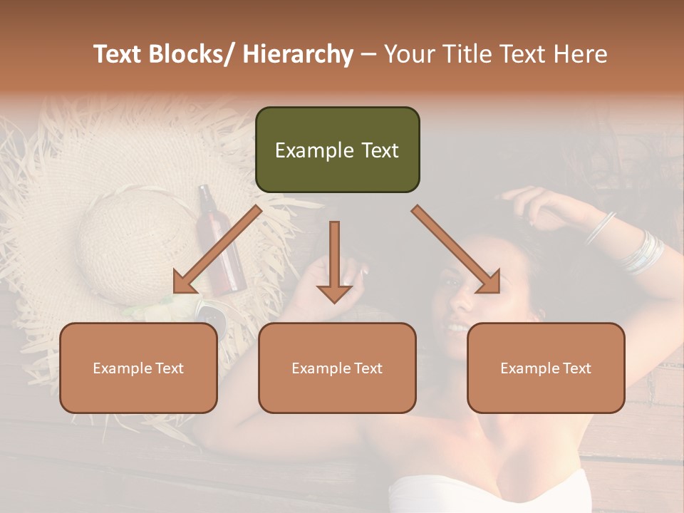 Coast Straw And PowerPoint Template