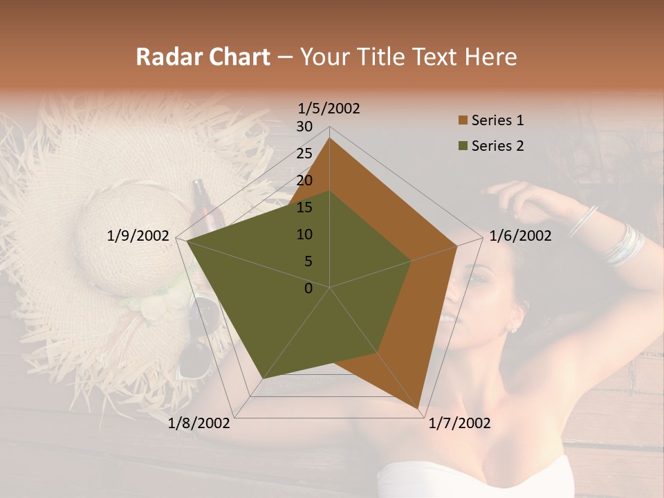 Coast Straw And PowerPoint Template