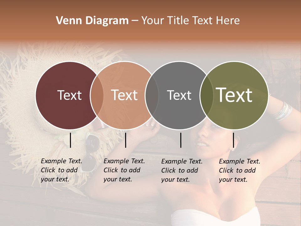 Coast Straw And PowerPoint Template