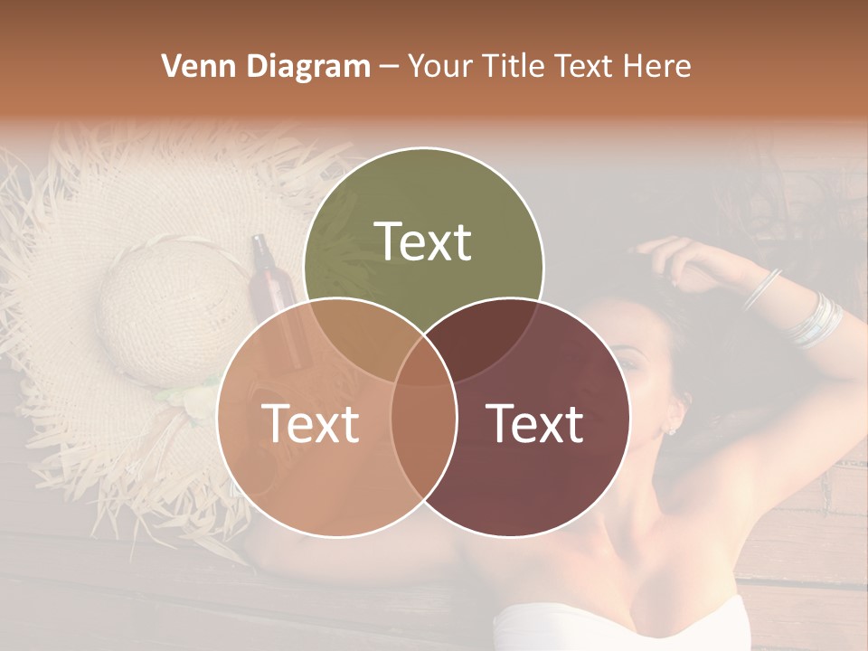 Coast Straw And PowerPoint Template