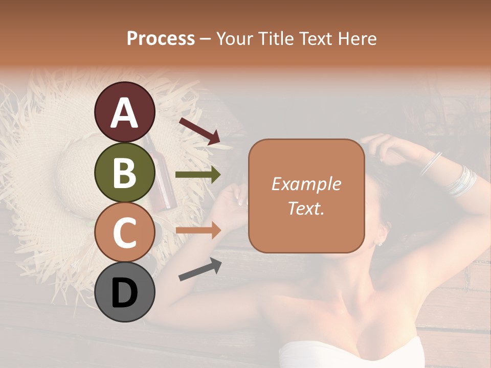 Coast Straw And PowerPoint Template