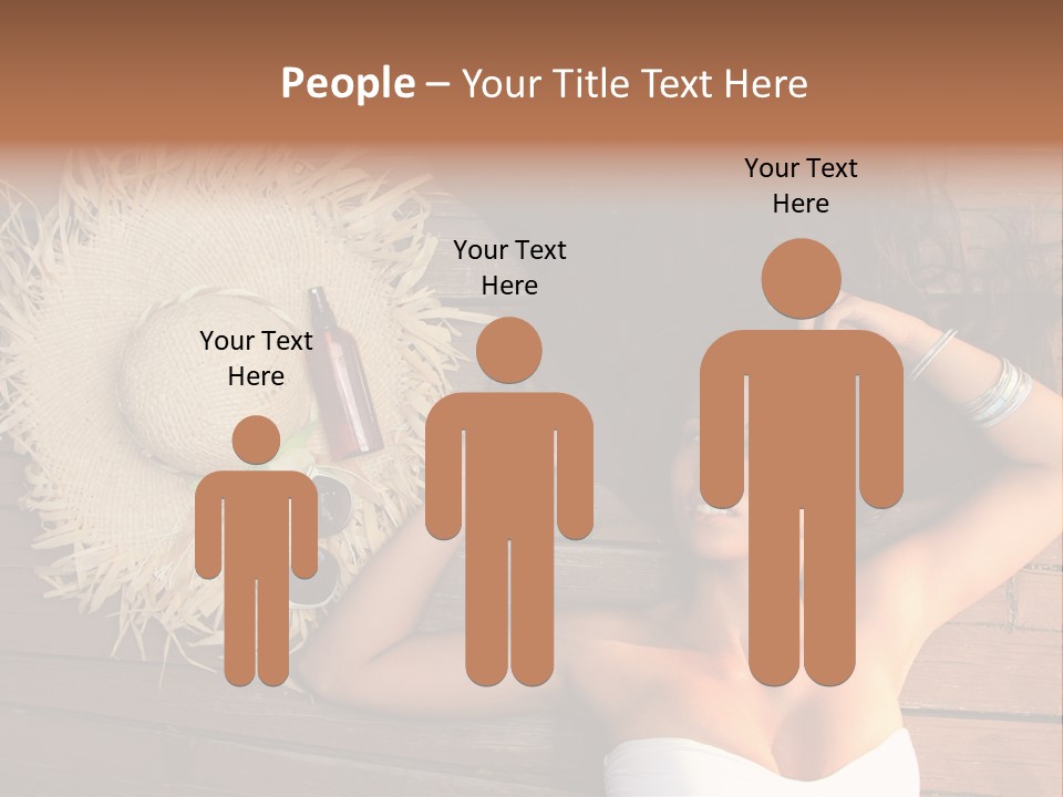 Coast Straw And PowerPoint Template