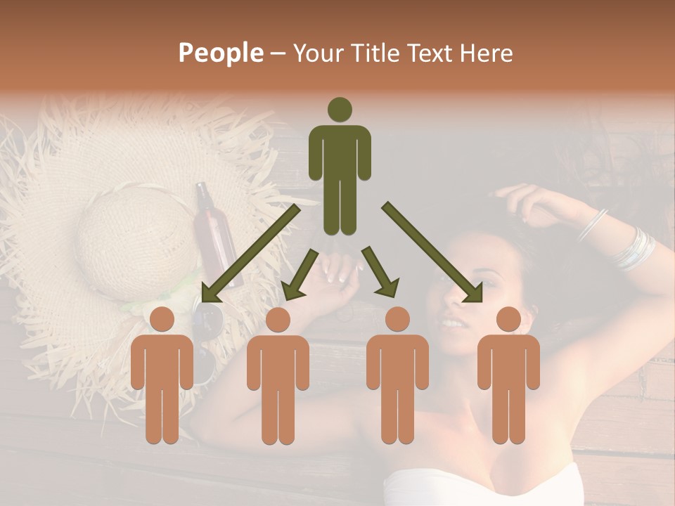 Coast Straw And PowerPoint Template