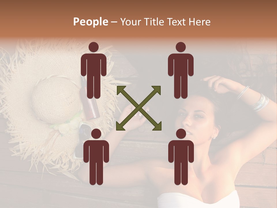 Coast Straw And PowerPoint Template