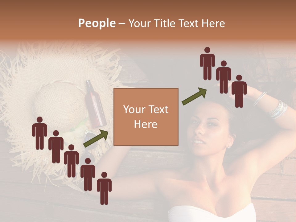 Coast Straw And PowerPoint Template