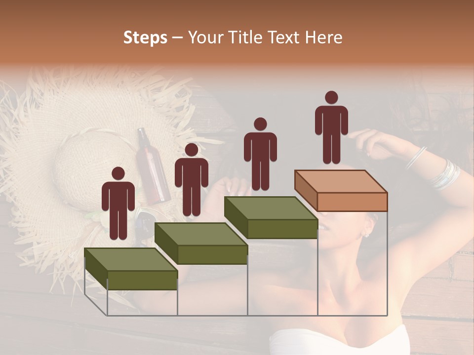 Coast Straw And PowerPoint Template