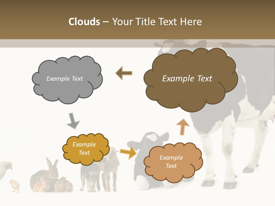 Animaux Animal De Ferme Mammif PowerPoint Template