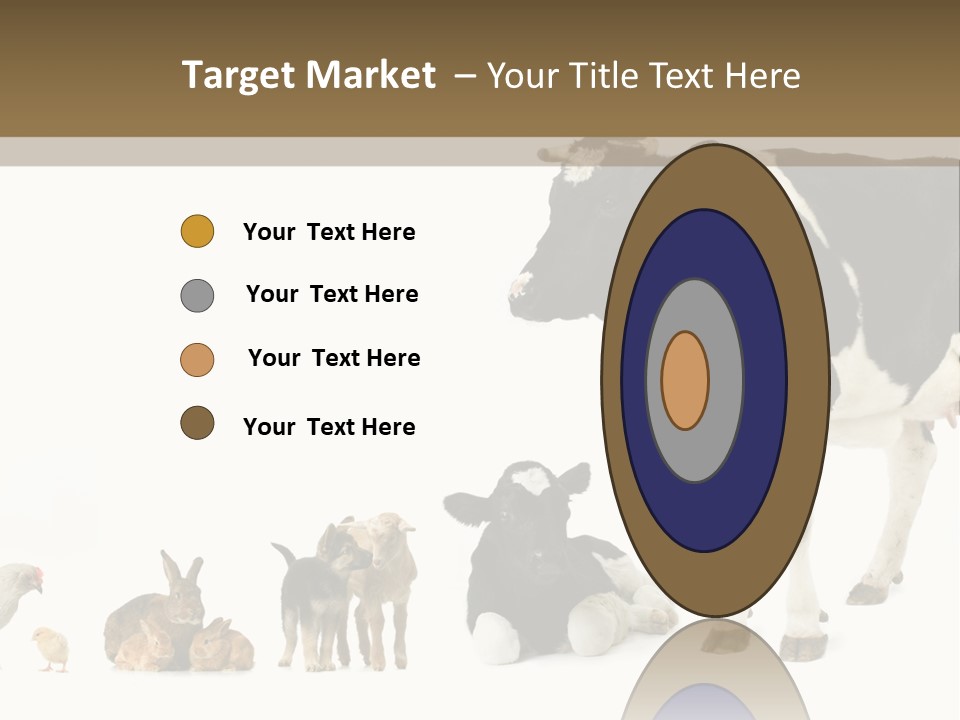 Animaux Animal De Ferme Mammif PowerPoint Template